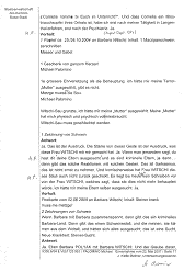 Protokoll der Einvernahme ber die
                              kriminelle Steiner-Frau Barbara Witschi
                              vom 22. Mai 2007 (Seite 17)