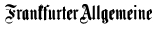 Frankfurter Allgemeine
                  online, Logo