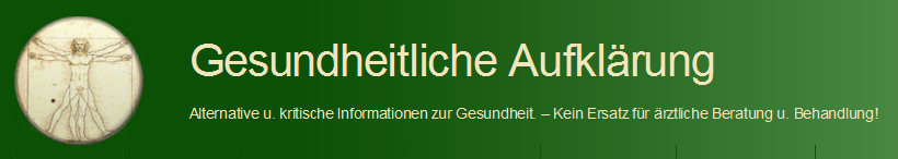 Gesundheitliche
                  Aufkl�rung, Logo