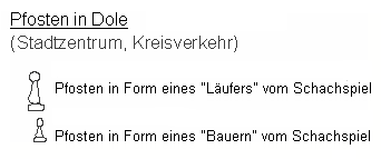 Dole: Poller wie
                    Schachfiguren