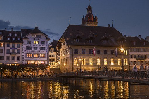 Luzern am
Abend Luzern am Abend
