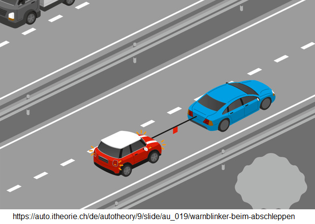 20. Warnblinker beim Abschleppen auf
Autobahn+Autostrassen 20. Warnblinker
beim Abschleppen auf Autobahn+Autostrassen