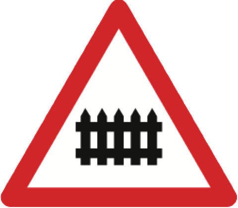 15. Gefahrensignal: Achtung
Schranken (Art. 10) 15.
Gefahrensignal: Achtung Schranken (Art.
10)