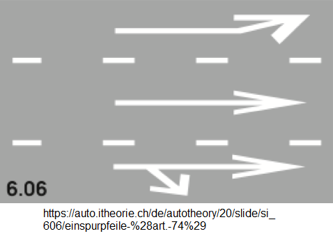 6.
Einspurpfeile (Art.74) 6.
Einspurpfeile (Art.74)