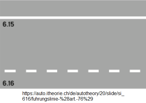 16. Führungslinie (Art. 76) 16. Führungslinie (Art. 76)