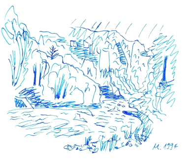 Im Muotatal an der Muota