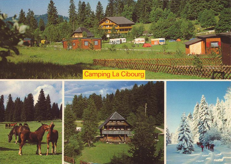 Camping La Cibourg bei La-Chaux-de-Fonds