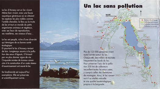 Lac d'Annecy Ringleitung collecteur,
                          Silo