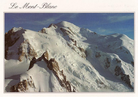 Chamonix Mont Blanc, 4807 m hoch
