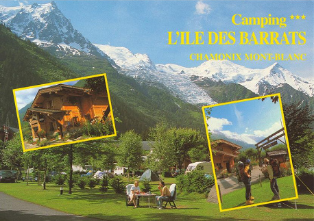 Chamonix, Camping Ile des Barrats