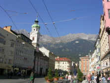 Der Inn in
                        sterreich: Innsbruck, Maria-Theresien-Strasse