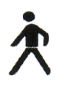Verkehrszeichen: Symbole Fussg�nger