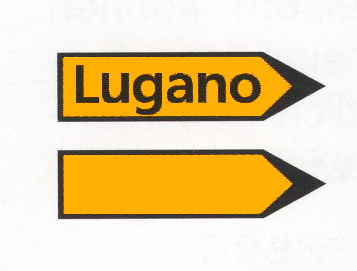 Verkehrszeichen: Wegweiser Umleitung