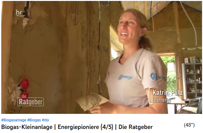 Energy
              pioneer Katrin P�tz, portrait