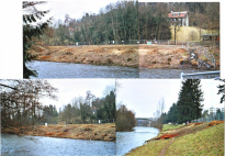 Auenpark Zollfreie 2006: Der Uferlauf ist
                        gerodet und die Zerst�rung kann beginnen,
                        �bersicht